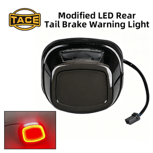 ไฟท้ายเบรค LED สองสีแบบเรโทรสำหรับรถมอเตอร์ไซค์ฮาร์เลย์โร้ดไกลด์ - Product Image 2