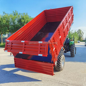 Meilleur Prix <span class=keywords><strong>Remorque</strong></span> <span class=keywords><strong>Agricole</strong></span> 1-10 Tonnes à Benne Basculante Hydraulique 4 Roues pour Tracteur, État <span class=keywords><strong>Occasion</strong></span> avec Essieu et Composants Clés - Product Image 4