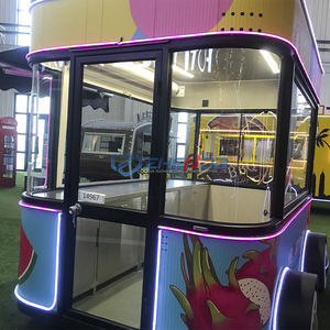 Truk Makanan Multifungsi, Gerobak Makanan Cepat Saji dan Jajanan Komersial, Peralatan Kios Bergerak - Product Image 6