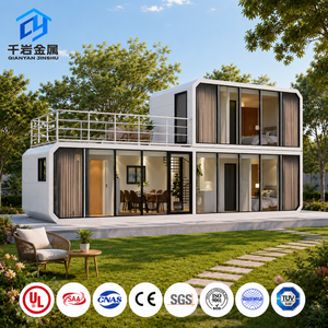 Vendita Calda di Fabbrica: Casa Mobile Intelligente di Lusso, Cabina Capsula Apple da 40 Piedi, Casa in Acciaio con Bagno, Spazio Abitativo per Hotel, Villa, Resort - Product Image 1
