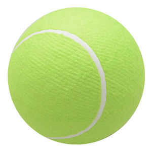 9,5 ''Hot Sale Einfarbiger kunden spezifischer Druck Aufblasbare große Tennisbälle - Product Image 1