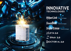 Unidad de <span class=keywords><strong>Aire</strong></span> <span class=keywords><strong>Acondicionado</strong></span> Multi-split Midea <span class=keywords><strong>con</strong></span> Ventilador de Circulación Integrado, 16hp 45kw, Solo Frío, Inverter DC, <span class=keywords><strong>Aire</strong></span> <span class=keywords><strong>Acondicionado</strong></span> Central para Residencias - Product Image 6