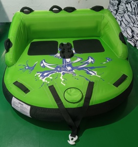 Tubo Inflable Remolcable para 2, 3, 4 Personas, para Deportes Acuáticos, Bote Remolcable, Tubo de Esquí Acuático, Sofá Acuático UFO - Product Image 6