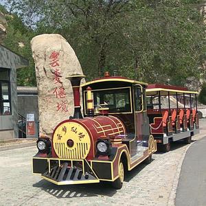Tren Turístico de Alta Calidad para Recorridos Urbanos, Estilo Vintage, Controles Simples, Tren Turístico para Parques de Atracciones y Villas Vacacionales - Product Image 6