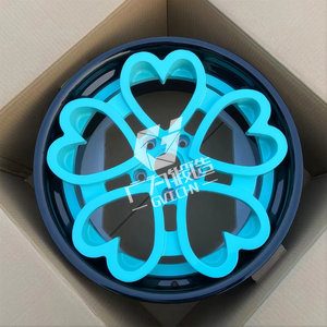 Velg Mobil Penumpang Baru Custom Forged dari Aluminium Alloy 6061 T6, Bentuk Hati Lima Jari-jari, Ukuran 15-22 inci, 5x112/114.3/120 - Product Image 4