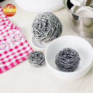 AISI410 430 metallo filo di <span class=keywords><strong>acciaio</strong></span> inox lana pentola ottone Scrubber spugne scrub <span class=keywords><strong>per</strong></span> la pulizia della cucina - Product Image 6