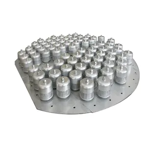 Factory Price Tower Internals 304L 316L Stainless Steel Distillation Column Trays Metal Bubble Cap Trays