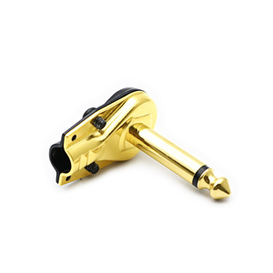 Cantell spina <span class=keywords><strong>Jack</strong></span> Mono ad angolo retto da <span class=keywords><strong>1</strong></span>/<span class=keywords><strong>4</strong></span> TS per connettore cavi per altoparlanti adattatore per interfaccia per chitarra da 6.35mm - Product Image 2