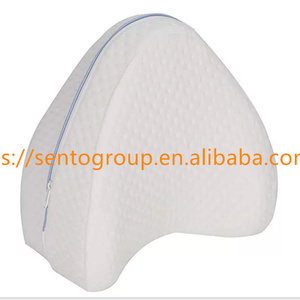 Espuma viscoelástica multifuncional Perforación Rebote lento Algodón Cuidado DE LA SALUD portátil Almohada para piernas en forma de corazón - Product Image 4