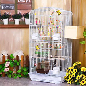 Üretici doğrudan satış! Fabrika doğrudan fiyat ile düğme kapatma Aviary kuş kafesi ile yeni tasarım büyük katı kuş kafesi - Product Image 3
