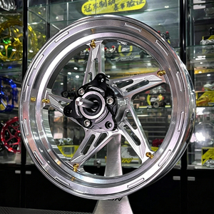 ดุมล้อรถจักรยานยนต์ไฟฟ้า CNC ขนาด 12 นิ้ว ใหม่ ผลิตจากอลูมิเนียมอัลลอย ทนทานต่อการสึกหรอ ใช้งานได้ทุกสถานการณ์ ใช้ได้กับล้อหน้า/หลัง สำหรับจักรยานไฟฟ้า - Product Image 2