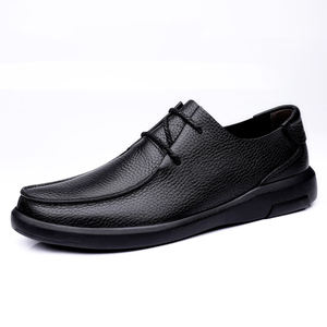 Nouvelles Chaussures Habillées et Oxford en Cuir de Vachette Souple pour Hommes, Style Business Décontracté, à Lacets, de Haute Qualité, pour la Vente en Gros - Product Image 2