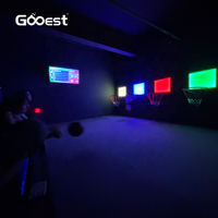 Système de jeu interactif de tir de basket-ball Gooest activer le jeu installations de parc d'attractions machine d'arcade de divertissement pour adultes