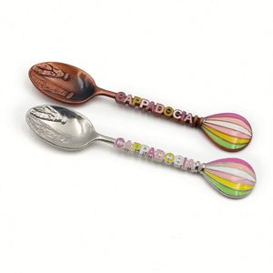 Wholesale Custom Logo Souvenir <b>Spoon</b> Zinc Alloy Brass Metal Gift Factory Designed Sports Fashion Medal Iron Tourist Countries - Product Image 6