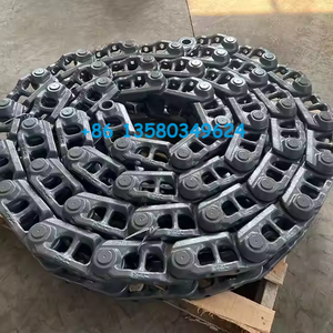 Lacak rantai penggali suku cadang Tautan Lacak untuk Hitachi Komatsu Doosan Hyundai <span class=keywords><strong>SK200</strong></span> EC240 D6R mesin pres rantai - Product Image 3