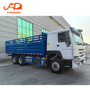 Gebrauchter HOWO Lastwagen mit <span class=keywords><strong>MAN</strong></span>-Motor Euro 2/Euro 3 Emission Mehrzweck-Ladefläche für Afrika Logistik Transportfahrzeug - Product Image 6