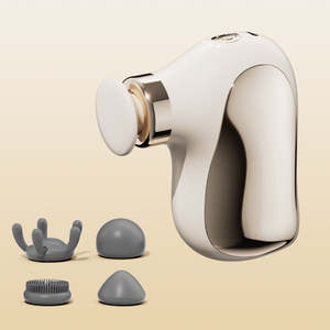 Pistola de Masaje Manual Profesional con Logotipo Personalizado, Marca Privada, Regalo para <span class=keywords><strong>Mujeres</strong></span>, Cuidado de la Salud, Pistola de Masaje de 4 Velocidades, Pistola de Fascia - Product Image 1