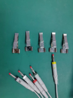 Électrocardiographe vétérinaire portable 12 pistes avec écran tactile 7 pouces, affichage simultané, commutation intelligente des pistes et rapports USB PNG