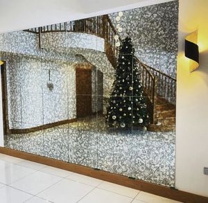 Sinh thái thân thiện gương cổ kính 3 mét cổ tường gương Bảng điều chỉnh kính trang trí cho tính năng tường trong khách sạn trang trí hiện đại - Product Image 1