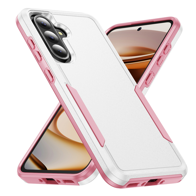 OEM/ODM Available 2 in 1 TPU PC Hybrid Phone Case Cover Armor Case for Samsung Galaxy A37/36/17/16/27/26/57/56 Mobile Phone Case