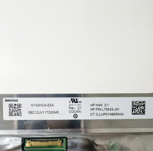 Pantalla LCD de Repuesto para Portátil de 13.3 Pulgadas N133HCA-E5A, Panel LED EDP de 30 Pines, Pantalla Delgada para Reparación de Portátiles - Product Image 2