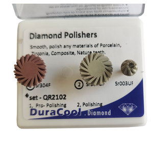Tooth Cosmetic Veneer Polishing <b>Kit</b> Dental Polishing Brush Composite Ceramic Zirconia Polishers - Product Image 3