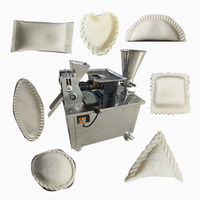 Machine automatique à empanadas rondes et carrées, machine à plier et à remplir les samosas, les raviolis, les perogi, équipement de fabrication d'empanadas
