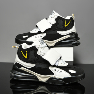 Commercio all'ingrosso di alta qualità <span class=keywords><strong>scarpe</strong></span> da uomo in pelle di moda con cuscino d'aria da esterno per la corsa di marea <span class=keywords><strong>scarpe</strong></span> da passeggio Casual resistenti all'usura - Product Image 4