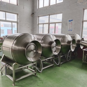 Déchargement automatique du tambour machine à culbuter sous vide pour poulet masseur de viande de bœuf, de mouton et de poulet - Product Image 6