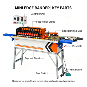 Petite machine à chantourner manuelle en PVC pour le travail du bois, mini machine à chantourner pour panneaux de bois - Product Image 3