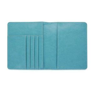 Cartera de Viaje Minimalista Antirrobo e Impermeable con Logotipo Personalizado, Bloqueo RFID, Funda para Pasaporte Sublimable - Product Image 3