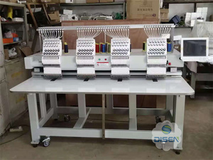 4 Head 12 Needle Industrial Computerized <b>Embroidery</b> Machine 400x450mm Auto Color Change Touch Screen Flat <b>Embroidery</b> - Product Image 2