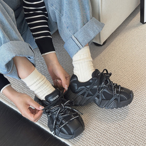 Chaussures Chunky Dad pour Femme Été 2026 Respirantes Rétro à Plateforme Baskets Décontractées de Randonnée Vente Chaude - Product Image 3