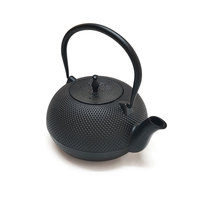 Bouilloire en fonte émaillée de style Japandi, de haute qualité, élégante, écologique et durable, 1000 ml/1800 ml