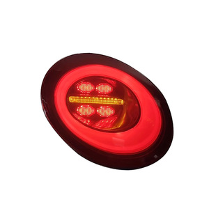 2006-2012 Volkswan Tail <b>Light</b> Assembly Modified LED <b>Driving</b> Turn 12V Red Lens Fitting Rear Bumper for 2006-201 - Product Image 2
