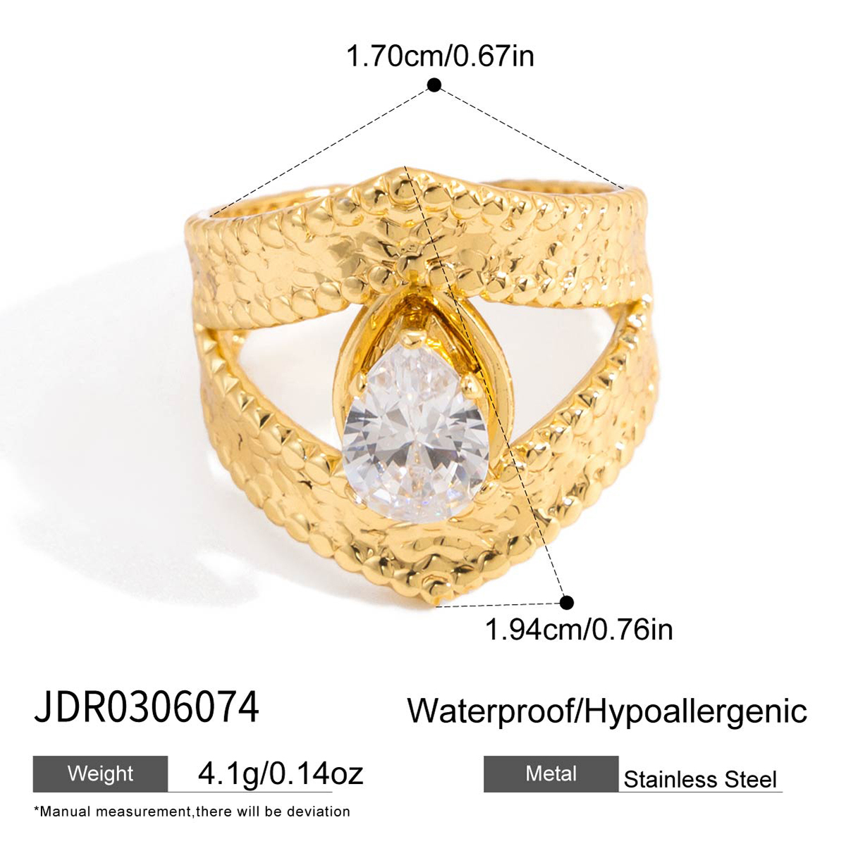 Or 18 carats JDR0306074
