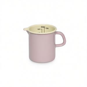 ถ้วยตวงเคลือบสีชมพู 0.5 ลิตร สำหรับใช้ในครัว - Product Image 2