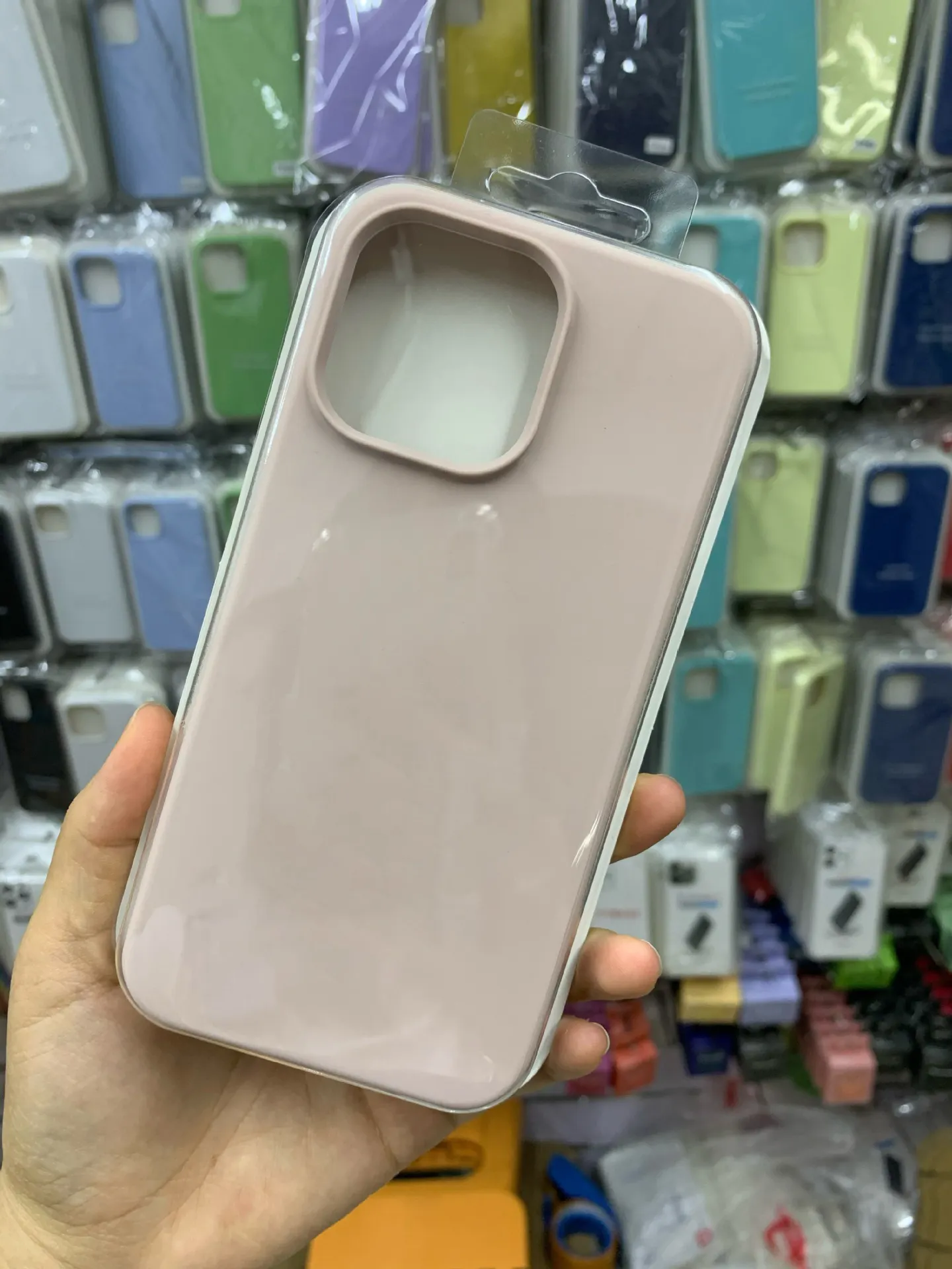 Casing ponsel silikon cair resmi Mewah Tepi penuh untuk iPhone 15 Pro max 14 13 7 8 Plus casing ponsel silikon khusus