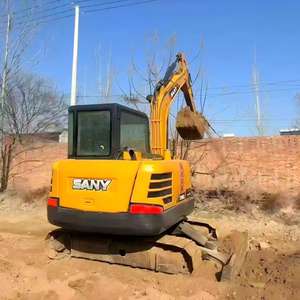 Excavatrice sur chenilles hydraulique SANY d'occasion sy60 sy60cpro SY60C-10 SY60C-9 SY60-9 bon prix 6 TONNES EXCAVATRICE D'OCCASION - Product Image 2