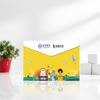 Pochettes en plastique PP avec fermeture Velcro A4/A5/A6/A8, imperméables, pour l'école, le bureau, dossier polyvalent, porte-documents importants, reçus, factures