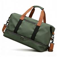 Sac de voyage imperméable de style nouveau, grande capacité, sac de sport, sac de yoga, sac de natation, sac de fitness, sac de gym avec compartiment pour chaussures