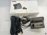 Caméra embarquée 3 canaux 2K+1K+1K, triple enregistrement, Wi-Fi, surveillance de stationnement 24h/24, DVR 3 objectifs