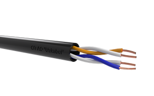 Cat5e U UTP Network <b>Cable</b> PE 2x2x0.52mm Outdoor Ethernet <b>Cable</b> for <b>Communication</b> Systems - Product Image 2