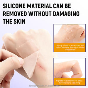 医療グレード白シリコーンスカードレッシングスキンパッチテープ低刺激性創傷修理及びスカー管理ヘルスケア機能 - Product Image 3