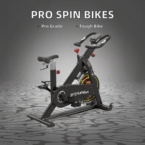Vélo de spinning professionnel magnétique de haute qualité pour la salle de sport à domicile, équipement de fitness intérieur en acier - Product Image 2