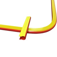 Shell Rouge Acrylique CoExtrusion Bar Profil PMMA PC Polycarbonate En Plastique led diffuseur de lumière pour Signalisation Essence Station Service