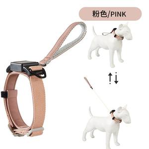 Collar de correa retráctil para perros pequeños y medianos, cordón de Kevlar resistente a la masticación con almohadilla de algodón, cuello ajustable - Product Image 6