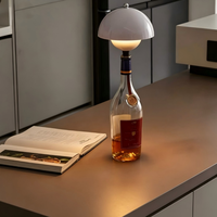 Lampe de table rechargeable en forme de bouteille de vin, lampe à insérer dans une bouteille, lampe LED portable sans fil pour bar, chambre à coucher, décoration de la maison