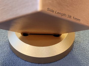 Cubo de cobre de alta pureza, juego de cubos de Metal con soporte <span class=keywords><strong>Al</strong></span> - Product Image 2