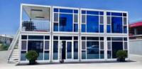 Maison préfabriquée en conteneur de style industriel moderne et respirant ATLAS pour une utilisation modulaire en logement, bureau ou hôtel